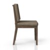 Leather Soft Back Chair (Set of 2) - Light Brown - Image 2