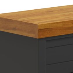 Washington - Fireplace With Mantel - Black, Whiskey