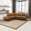 Benson - Sectional Sofa Left Facing Chaise - Tan - Image 4