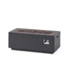Contemporary Outdoor 40, 000 Btu Propane Fire Pit - Dark Gray - Image 10