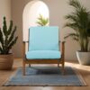 Connor - Lounge Chair - Sky Blue - Image 5