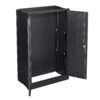 Metal Storage Cabinet With Locking Doors And Adjustable Shelf, Folding Filing Storage Cabinet, Folding Storage Locker Cabinet For Home Office, School, Garage - Black - Image 24