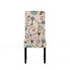 Contemporary Dining Chair Set With Rubberwood Legs - White / Blue - Image 9
