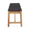 Cambria - Rustic 3 Seater Bench - Teak - Image 8
