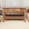 Rope 1 Drawer Coffee Table - Oak - Image 9