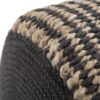 Larissa - Round Braided Pouf - Natural - Image 4