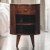 Cortez - Bedside Table - Walnut - Image 10