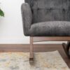 Alistair - Rocking Chair - Brown / Dark Gray - Image 6