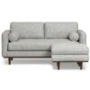 Morrison - Upholstered Sofa And Ottoman Set - Mist Gray - Image 10