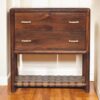Regency - Woven 2 Drawer Nightstand - Brown - Image 9