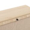 Modern Rattan 5 Door Shoe Storage Cabinet For Entryway Freestanding Design - Natural - Image 20