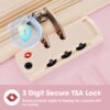 3 Piece Luggage Set Hardside Spinner Suitcase With Tsa Lock 20" 24' 28" Available - Light Pink - Image 7