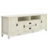 Burlington - TV Media Stand - Antique White - Image 3