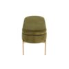 Chloe - Contemporary / Glam Storage Bench - Gold / Green - Image 3