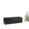 Kingsley - Large Storage Ottoman - Midnight Black - Image 11