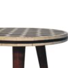 Inlay - Bone Tripod Stool - Honey Caramel - Image 6