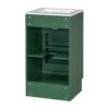 18" Bathroom Vanity With Sink, & Ceramic Cabinet With Adjustable Shelf - Green - Image 17