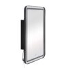 Rectangle Medicine Cabinet Mirror Bathroom Mirror With Storage Wall Mounted Medicine Mirror Cabinet With LED - Black - Image 11