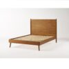 Okioki - Mid Century Wood Bed Full - Natural - Image 8