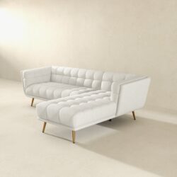 Addison - Right Sectional Sofa - Cream