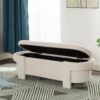 Versatile Storage Ottoman Bench, Spacious & Durable - Beige - Image 12