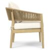 Bayshore - Outdoor Conversation Chair (Set of 2) - Natural - Image 2