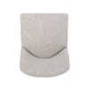 Modern Dining Chair With Durable Fabric Upholstery And Sturdy Wooden Frame (Set of 2) - Light Gray - Image 10