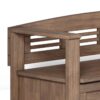 Adams - Entryway Storage Bench - Rustic Natural Aged Brown - Image 5