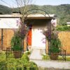 Metal Garden Arch With Two Plant Stands Wide High Climbing Plants Support Rose Arch Outdoor - Black - Image 10