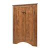 Triangle Bathroom Storage Cabinet With Adjustable Shelves, Freestanding Floor Cabinet For Home Kitchen - Brown - Image 14