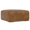 Rex - 2 Seater Sofa And Ottoman - Brown - Image 13