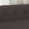 Elegant Rectangular Pet Bed For Small And Medium Dogs, Durable Elevated Dog Sofa Bed, Modern Linen Fabric - Dark Brown - Image 8