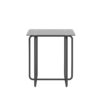 Modern Tempered Glass Coffee Table End Table Side Table For Living Room, Bedroom - Black - Image 9