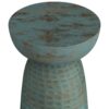 Boyd - Wooden Accent Table - Teal Wash - Image 3
