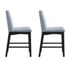 Quaint - Gathering Height Stool (Set of 2) - Gray - Image 3