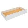 Queen Size Storage Platform Bed, With 2 Big Drawers, Twin Long Size Trundle, One Set Of Sockets & USB Ports - White - Image 12