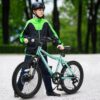 S20101 20" Kids' Bike, Boys Girls Mountain Bike Ages 8-12, 7 Speed Teenager Children Kids' Bicycles, Front Suspension Disc Brake Rear V-Brake, High Steel Frame - Green - Image 7