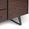Lowry - Sideboard Buffet - Distressed Charcoal Brown - Image 5