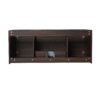 Floating 48" Bathroom Vanity With Resin Sink And Soft Close Doors California Plywood - California Walnut - Image 9