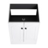 Modern Freestanding Bathroom Vanity With Resin Sink & Soft Close Cabinet Doors, Durable - White - Image 18