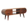 Circular, Media Unit - Chestnut - Image 3