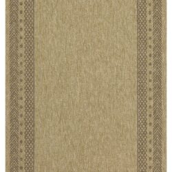 Earth - 5'3" X 7'3" Indoor, Outdoor Area Rug - Jute, Mocha