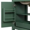 30" Bathroom Vanity With Sink, 2 Doors With Shelf, Soft Close Door Hinges, Vintage Style - Green - Image 24