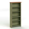 Vineyard - 72" High 5 Shelf Bookcase - Sage Green And Fruitwood - Image 2