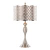Ashland - Contemporary Table Lamp Laser Cut (Set of 2) - Nickel / Light Gray - Image 3