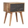 Slade - Bedside Table - Stone Gray - Image 4
