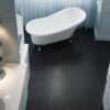 Interlocking Deck Tiles Plastic Waterproof Outdoor All Weather Anti-Slip Bathroom Shower Balcony Porch Strong Weight Capacity Upto 440 Lbs, Pebble Stone Pattern Pack Of 24 - Black - Image 11