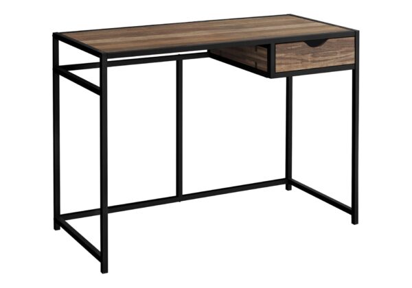 Computer Desk For Home Office, Laptop, Storage Drawer, Contemporary & Modern - Brown