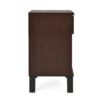 Modern Industrial Tall End Table With Drawer And Shelf - Walnut - Image 9