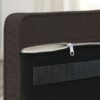Elegant Rectangular Pet Bed For Small And Medium Dogs, Durable Elevated Dog Sofa Bed, Modern Linen Fabric - Dark Brown - Image 5